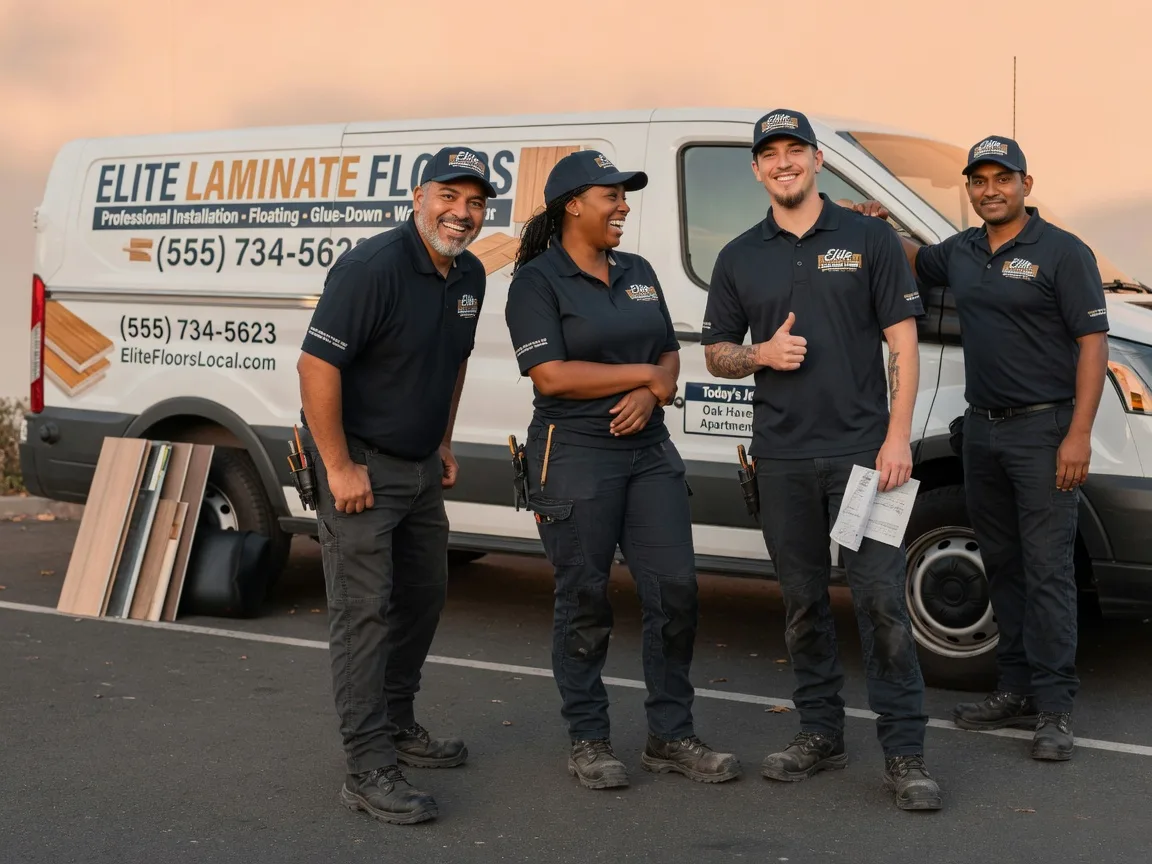 Laminate flooring installation company in Butler, OK